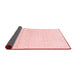 Solid Red Modern Area Rugs