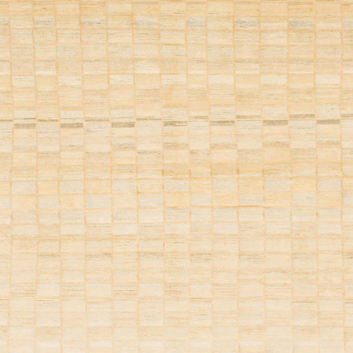 Square Machine Washable Abstract Khaki Gold Rug, wshabs1406