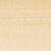 Square Machine Washable Abstract Khaki Gold Rug, wshabs1406
