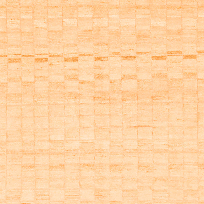 Solid Orange Modern Rug, abs1406org