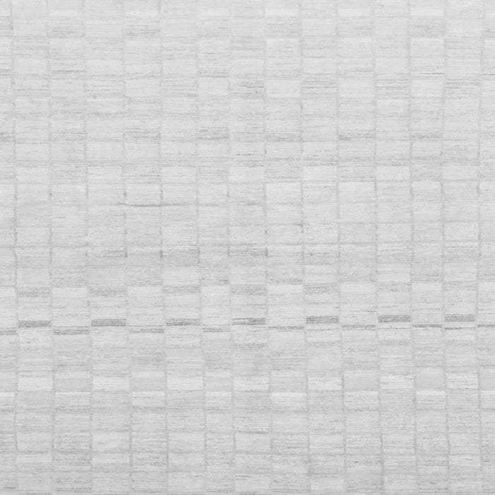 Square Machine Washable Solid Gray Modern Rug, wshabs1406gry