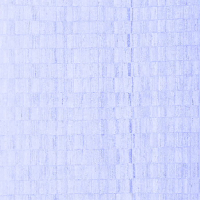 Square Solid Blue Modern Rug, abs1406blu