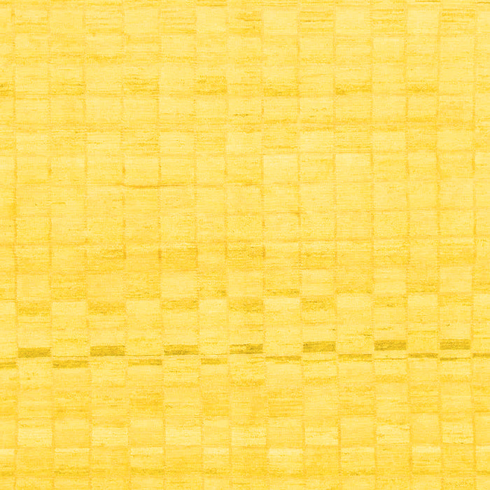 Solid Yellow Modern Rug, abs1406yw