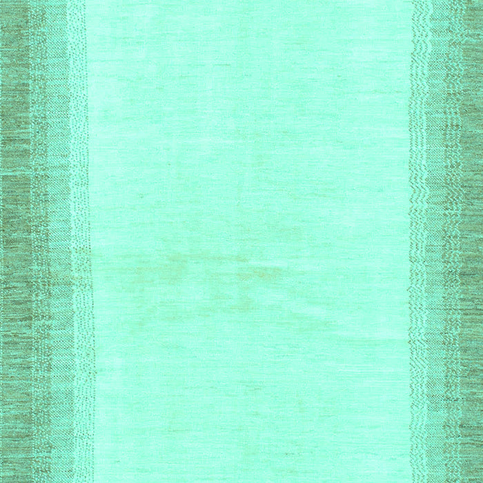 Solid Turquoise Modern Rug, abs1407turq
