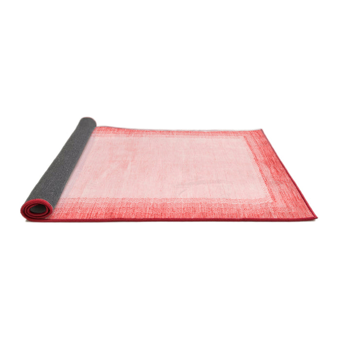 Solid Red Modern Area Rugs