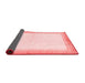 Solid Red Modern Area Rugs