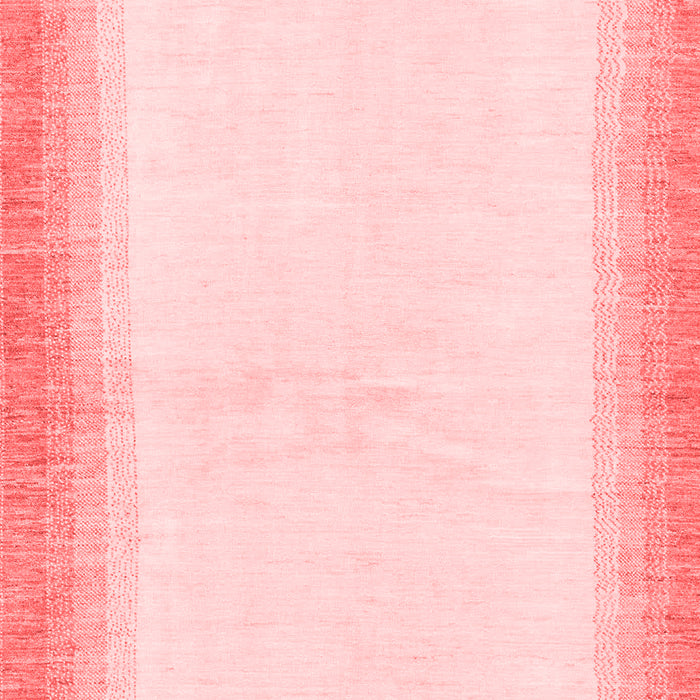 Machine Washable Solid Red Modern Rug, wshabs1407red