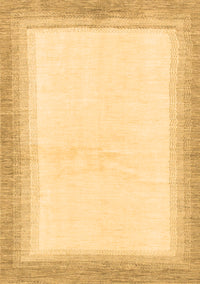 Solid Brown Modern Rug, abs1407brn