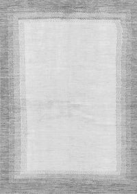 Solid Gray Modern Rug, abs1407gry