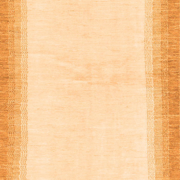 Solid Orange Modern Rug, abs1407org