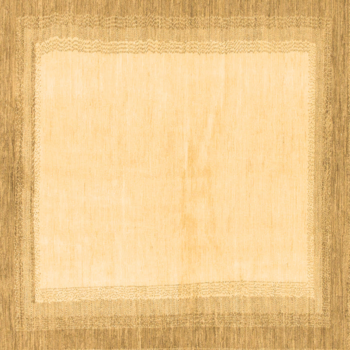 Square Solid Brown Modern Rug, abs1407brn