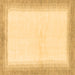 Square Solid Brown Modern Rug, abs1407brn