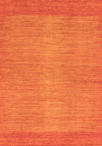 Abstract Orange Modern Rug, abs1408org