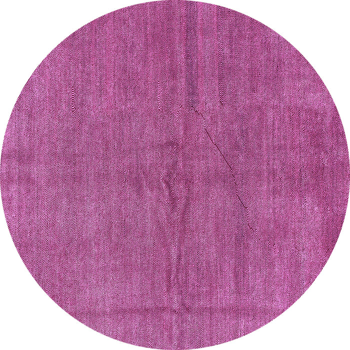 Round Abstract Purple Modern Rug, abs1409pur
