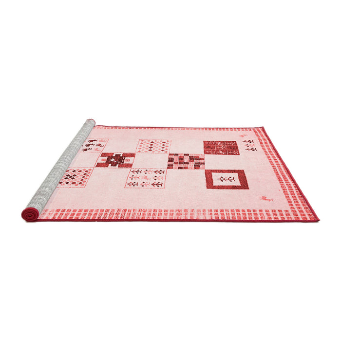Modern Red Washable Rugs