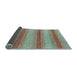 Sideview of Abstract Light Blue Modern Rug, abs1410lblu