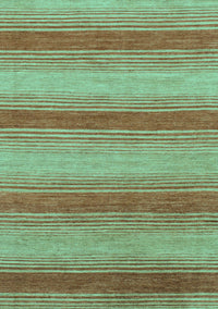 Abstract Turquoise Modern Rug, abs1410turq