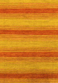 Abstract Yellow Modern Rug, abs1410yw