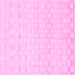 Square Solid Pink Modern Rug, abs1411pnk