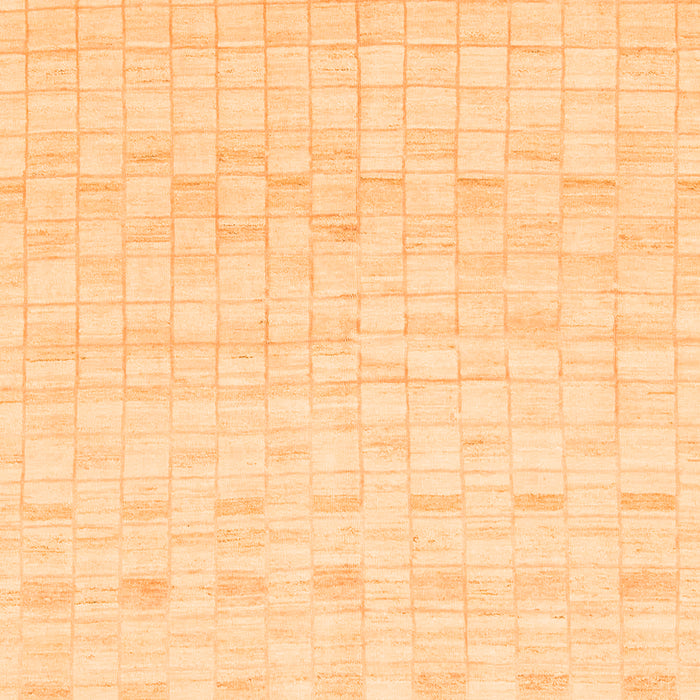 Machine Washable Solid Orange Modern Area Rugs, wshabs1411org