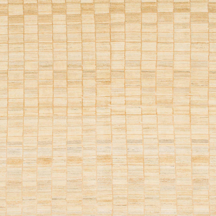 Square Machine Washable Abstract Khaki Gold Rug, wshabs1411