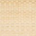 Square Machine Washable Abstract Khaki Gold Rug, wshabs1411