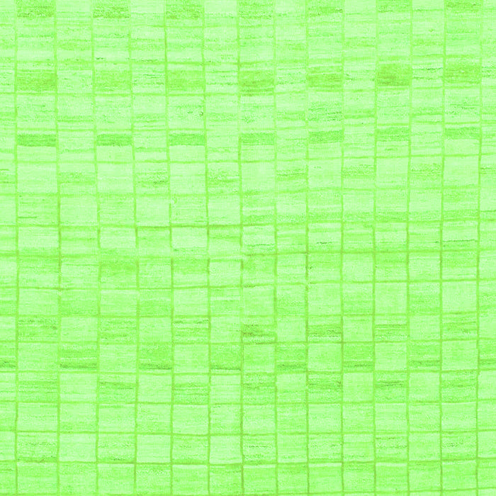 Machine Washable Solid Green Modern Area Rugs, wshabs1411grn