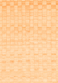 Solid Orange Modern Rug, abs1411org