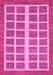 Machine Washable Abstract Pink Modern Rug, wshabs1412pnk