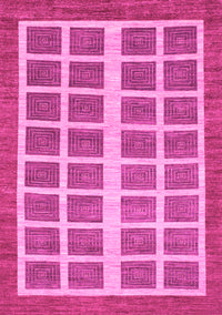 Abstract Pink Modern Rug, abs1412pnk