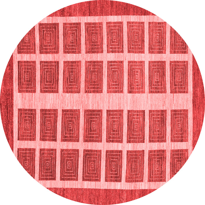 Abstract Red Modern Rug, abs1412red