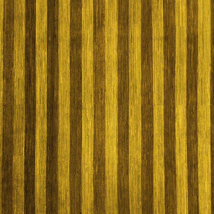 Square Abstract Yellow Modern Rug, abs1413yw