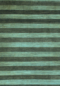 Abstract Light Blue Modern Rug, abs1413lblu