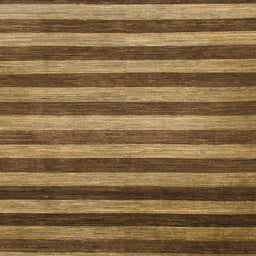 Square Machine Washable Abstract Caramel Brown Rug, wshabs1413