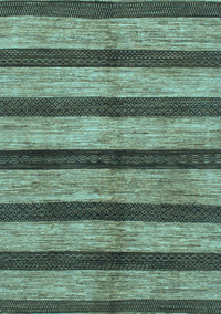 Oriental Light Blue Modern Rug, abs1414lblu