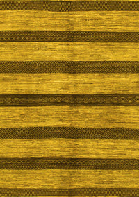 Oriental Yellow Modern Rug, abs1414yw