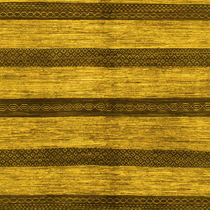 Oriental Yellow Modern Rug, abs1414yw