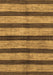 Oriental Brown Modern Rug, abs1414brn