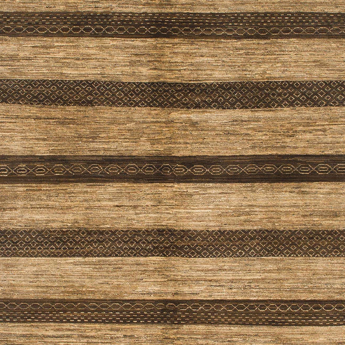 Machine Washable Abstract Yellow Rug, wshabs1414