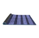 Sideview of Oriental Blue Modern Rug, abs1414blu