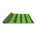 Sideview of Oriental Green Modern Rug, abs1414grn