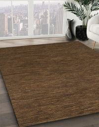 Abstract Bakers Brown Modern Rug, abs1415