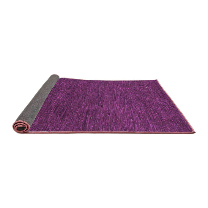 Sideview of Abstract Purple Modern Rug, abs1415pur