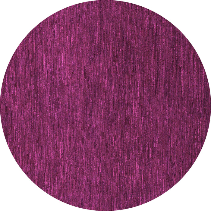 Round Machine Washable Abstract Pink Modern Rug, wshabs1415pnk