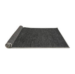 Sideview of Abstract Gray Modern Rug, abs1415gry