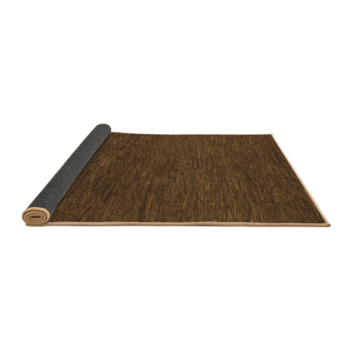 Sideview of Abstract Brown Modern Rug, abs1415brn