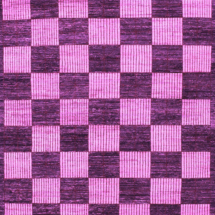 Machine Washable Checkered Purple Modern Area Rugs, wshabs1416pur
