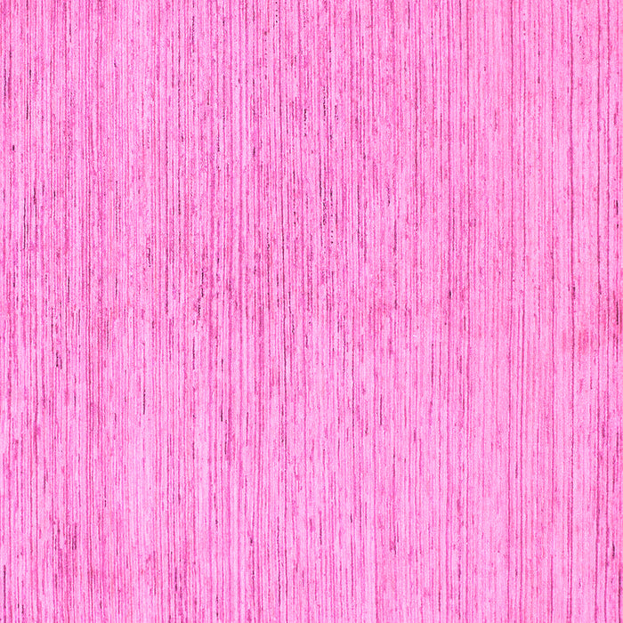 Square Solid Pink Modern Rug, abs1417pnk