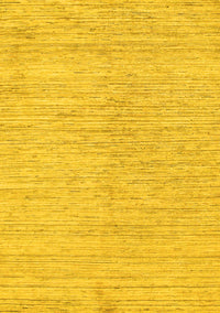 Solid Yellow Modern Rug, abs1417yw