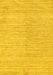 Solid Yellow Modern Rug, abs1417yw